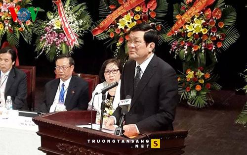 Presiden Truong Tan Sang menghadiri Kongres Nasional Asosiasi Seniman  Panggung Vietnam